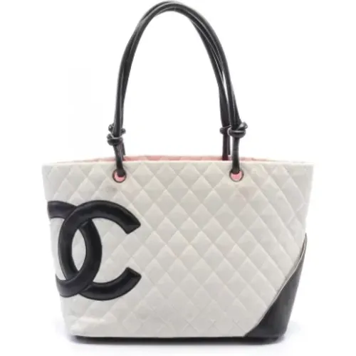 Pre-owned Tote Bags, female, , Size: ONE SIZE Pre-owned Leather chanel-bags - Chanel Vintage - Modalova