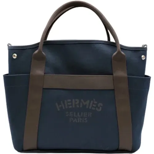 Pre-owned Fabric handbags , female, Sizes: ONE SIZE - Hermès Vintage - Modalova