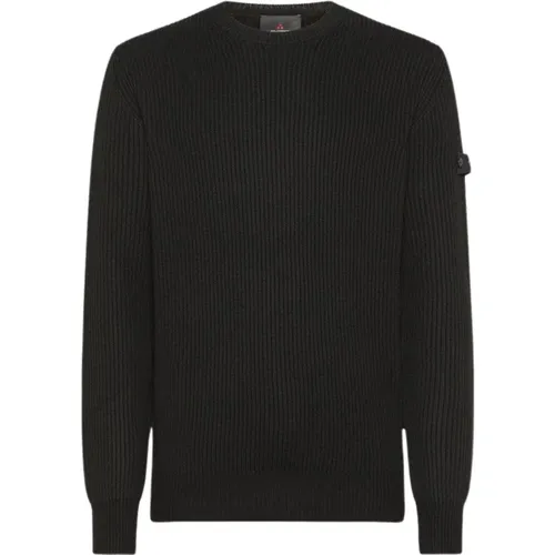 Diver Pullover Schwarz , Herren, Größe: L - Peuterey - Modalova