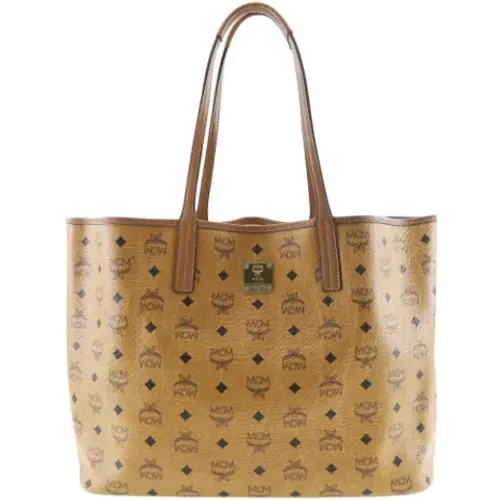 Pre-owned Tote Bags, female, , Size: ONE SIZE Pre-owned Fabric totes - MCM Pre-owned - Modalova