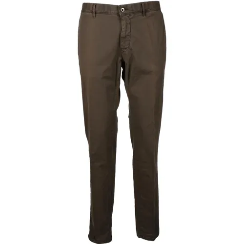 Chinos, male, , Size: W31 Cotton Elastane Pants - Incotex - Modalova