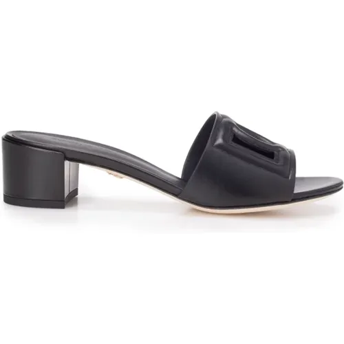 High Heel Sandals with CD DG Millennials Logo , female, Sizes: 5 UK, 3 UK, 4 UK - Dolce & Gabbana - Modalova
