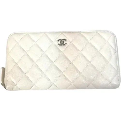 Pre-owned Wallets, female, , Size: ONE SIZE Pre-owned Leather wallets - Chanel Vintage - Modalova