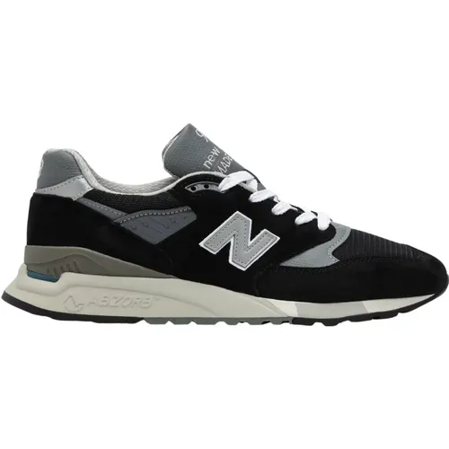 Sneakers, male, , Size: 7 1/2 US Low-Top Sneaker 998 Essentials - New Balance - Modalova