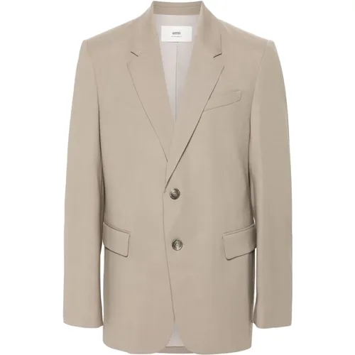 Blazers, male, , Size: 2XL Blazers - Ami Paris - Modalova