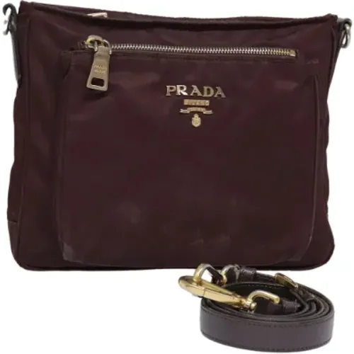 Pre-owned Cross Body Bags, female, , Size: ONE SIZE Pre-owned Nylon prada-bags - Prada Vintage - Modalova