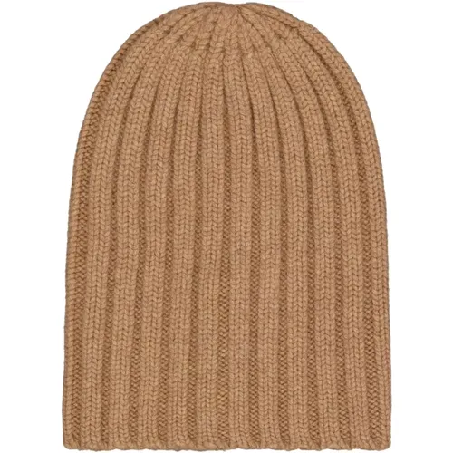 Beanies, unisex, , Size: ONE SIZE Alpaca Ribbed Beanie Hat - Laneus - Modalova