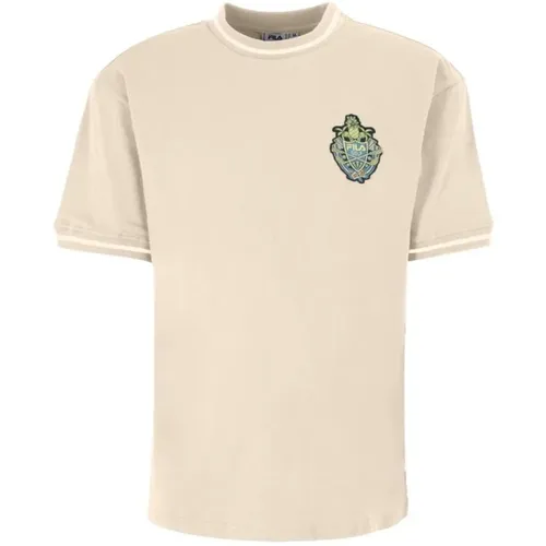 Logo Baumwoll T-Shirt für Männer , Herren, Größe: S - Fila - Modalova