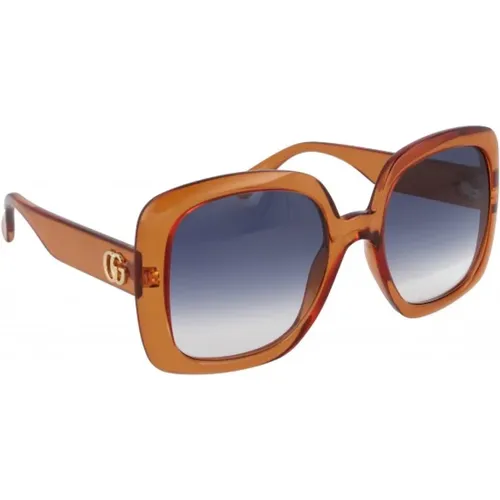 Sunglasses , female, Sizes: 55 MM - Gucci - Modalova