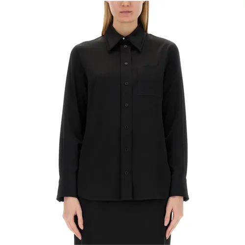 Chic Crepe de Chine Shirt , female, Sizes: XS, S - Lanvin - Modalova