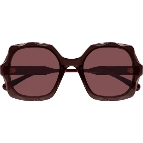 Ch0226S 002 Sunglasses , female, Sizes: 53 MM - Chloé - Modalova