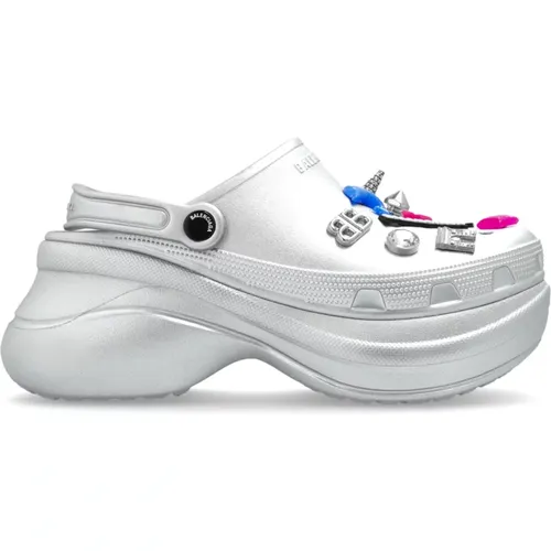 Clogs, female, , Size: 5 US Shoes with colorful appliqués - Balenciaga - Modalova