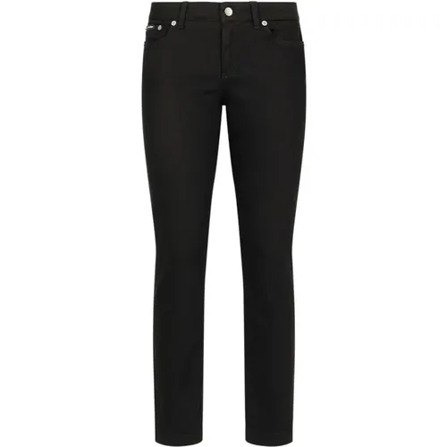 Stylish Pants , female, Sizes: L, M - Dolce & Gabbana - Modalova