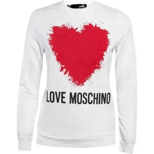 Pre-owned Knitwear & Sweatshirts, female, , Size: S Pre-owned Fabric tops - Moschino Pre-Owned - Modalova