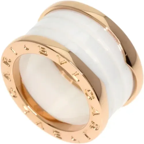 Pre-owned Jewellery, female, , Size: ONE SIZE Pre-owned Rose Gold rings - Bvlgari Vintage - Modalova