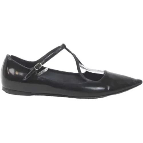 Pre-owned Flats, female, , Size: 8 US Pre-owned Leather flats - Dolce & Gabbana Pre-owned - Modalova