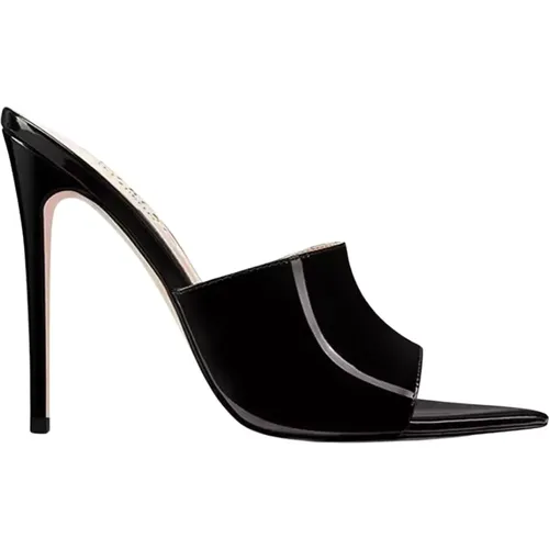 Schwarze Patent Mules Femme LA - Femme LA - Modalova