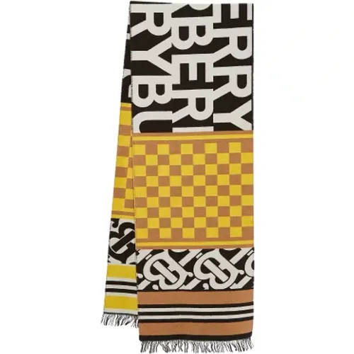 Pre-owned Scarves, female, , Size: ONE SIZE Pre-owned Cashmere scarves - Burberry Vintage - Modalova