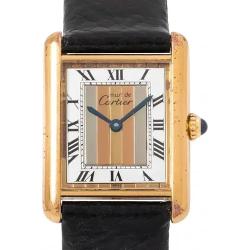 Pre-owned Stainless Steel watches , female, Sizes: ONE SIZE - Cartier Vintage - Modalova