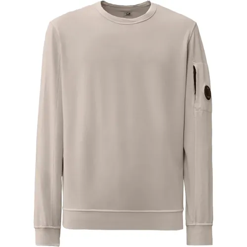 Leichtes Sweatshirt mit Linsendetail , Herren, Größe: XL - C.P. Company - Modalova