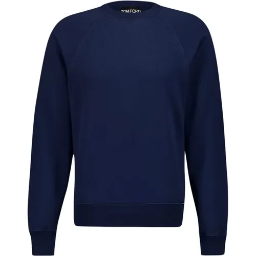 Cotton Sweatshirt , male, Sizes: L, M - Tom Ford - Modalova