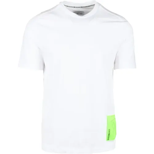 Baumwolle Elasthan T-shirt - Bikkembergs - Modalova