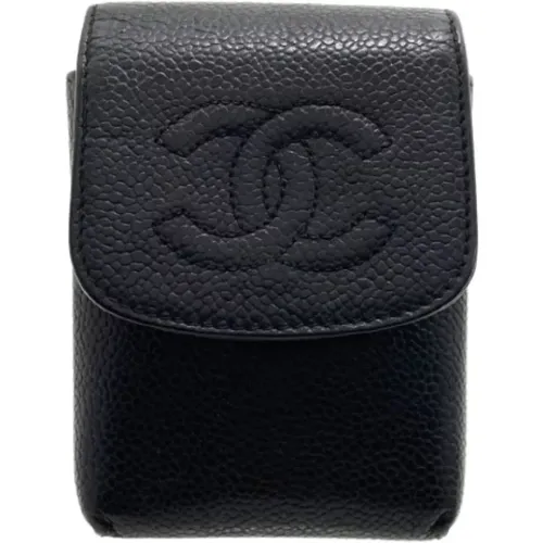 Pre-owned Leather home-office , female, Sizes: ONE SIZE - Chanel Vintage - Modalova