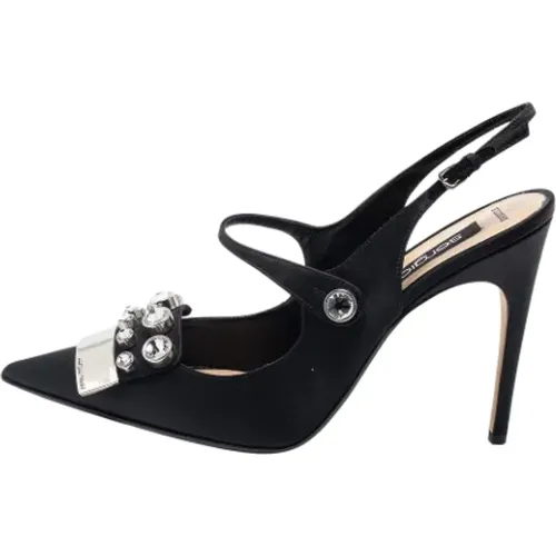 Pre-owned Pumps, female, , Size: 10 US Pre-owned Satin sandals - Sergio Rossi Pre-owned - Modalova