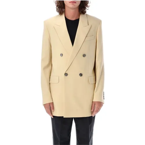 Doublebreast Jacket - Stylish and Trendy , male, Sizes: M - Ami Paris - Modalova