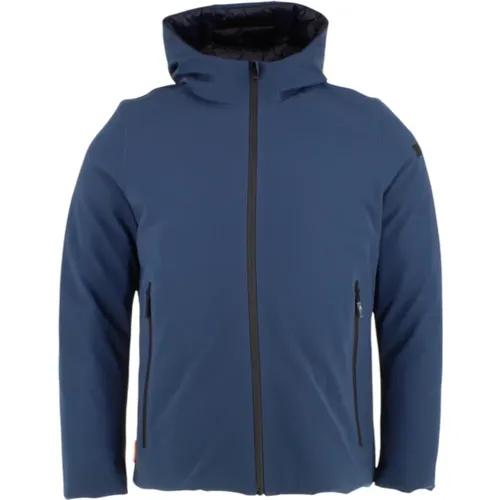 Blauer Wintersturm Mantel , Herren, Größe: 3XL - RRD - Modalova