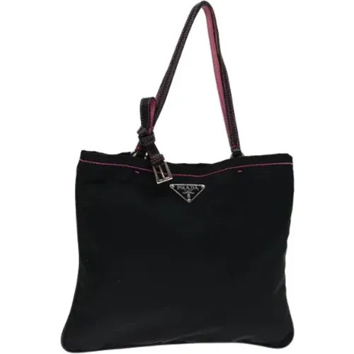 Pre-owned Tote Bags, female, , Size: ONE SIZE Pre-owned Nylon handbags - Prada Vintage - Modalova