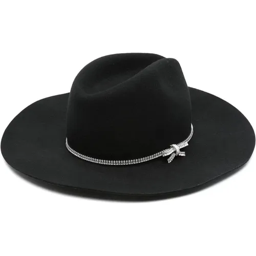 Stylish Hat for Fashionable Look , female, Sizes: L - Ermanno Scervino - Modalova