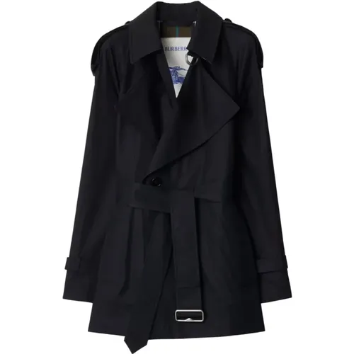 Cotton Trench Coat , female, Sizes: 3XS, 2XS, S, XS - Burberry - Modalova