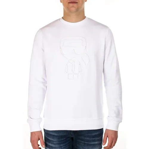 Sweatshirts, male, , Size: XL Sweat Crewneck sweatshirt - Karl Lagerfeld - Modalova