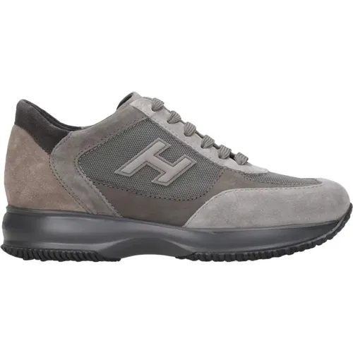 Interaktive Sneakers in Grau , Herren, Größe: 39 1/2 EU - Hogan - Modalova
