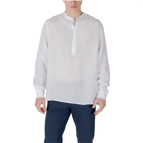 Casual Shirts, male, , Size: M Relaxed Fit Long-Sleeve Shirt - Antony Morato - Modalova