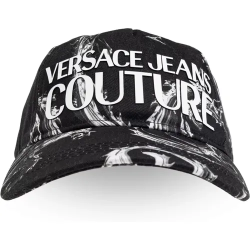 Caps, male, , Size: ONE SIZE Cap - Versace Jeans Couture - Modalova