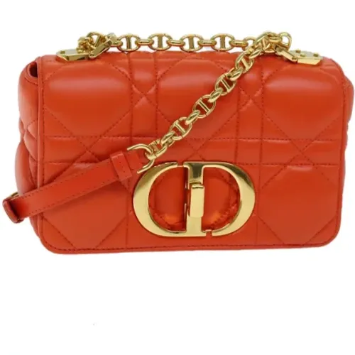 Pre-owned Cross Body Bags, female, , Size: ONE SIZE Pre-owned Leather dior-bags - Dior Vintage - Modalova