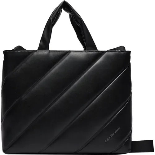 Schwarze Shopper Tasche - Calvin Klein - Modalova