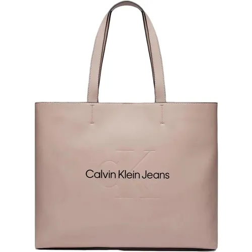 Stilvolle Tote Tasche , Damen, Größe: ONE Size - Calvin Klein Jeans - Modalova