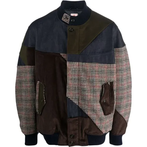 Bomber Jackets, male, , Size: L Patchwork Jacket - True to Size - Baracuta - Modalova