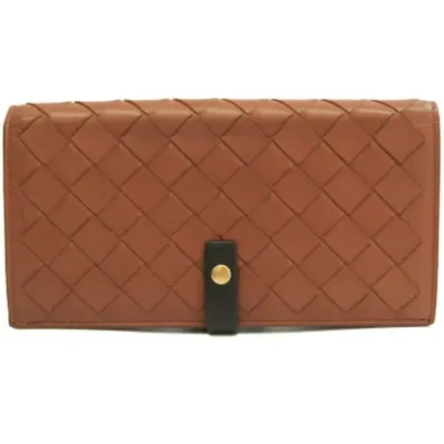 Pre-owned Wallets, female, , Size: ONE SIZE Pre-owned Leather wallets - Bottega Veneta Vintage - Modalova