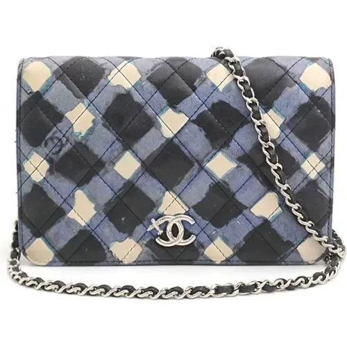 Pre-owned Cross Body Bags, female, , Size: ONE SIZE Pre-owned Leather crossbody-bags - Chanel Vintage - Modalova