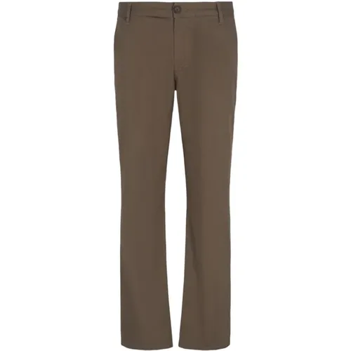 Cotton Trousers Aw24 , male, Sizes: W32, W30, W34, W33, W36, W31, W29 - Armani Exchange - Modalova