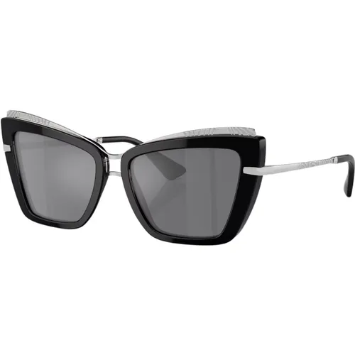 Cat-Eye Sunglasses Dg4472 501/6G , female, Sizes: 54 MM - Dolce & Gabbana - Modalova