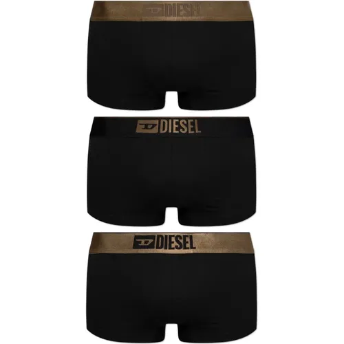 Bottoms, male, , Size: XS Three-pack boxer shorts Damien-Gft-3Pack - Diesel - Modalova