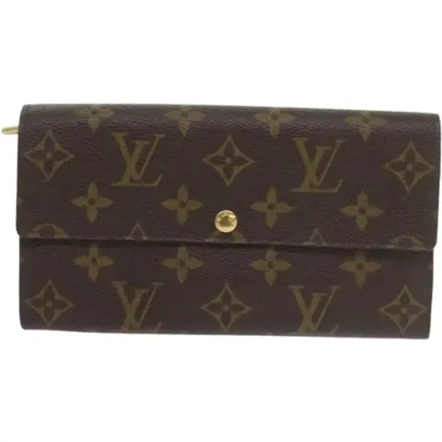 Pre-owned Canvas wallets , female, Sizes: ONE SIZE - Louis Vuitton Vintage - Modalova