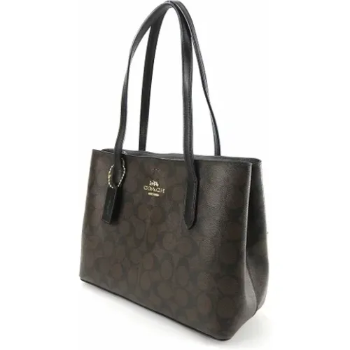 Pre-owned Tote Bags, female, , Size: ONE SIZE Pre-owned Leather handbags - Coach Pre-owned - Modalova