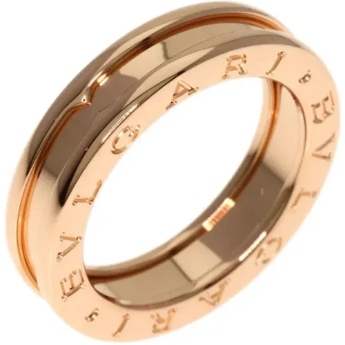 Pre-owned Jewellery, female, , Size: ONE SIZE Pre-owned Rose Gold rings - Bvlgari Vintage - Modalova