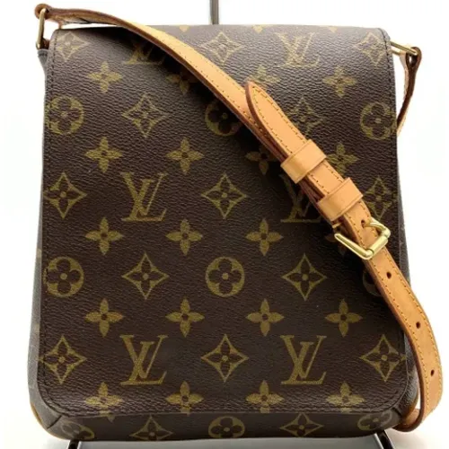 Pre-owned Canvas shoulder-bags , female, Sizes: ONE SIZE - Louis Vuitton Vintage - Modalova